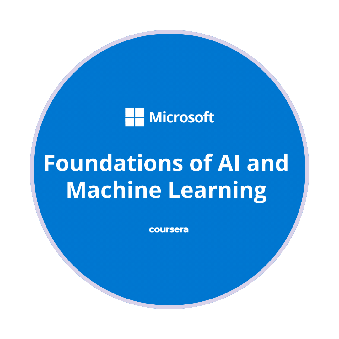 Badge Foundations of AI & Machine Learning